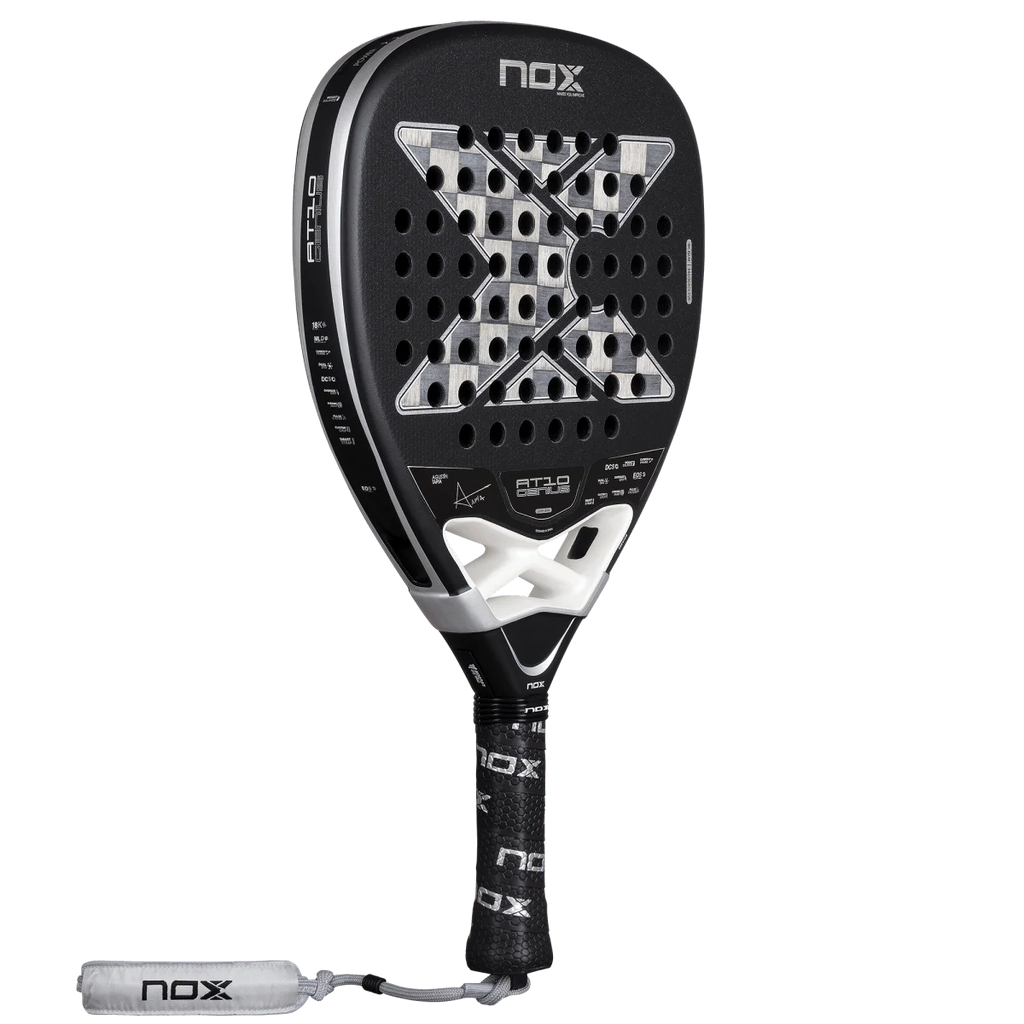 NOX AT10 Luxury Genius ATTACK 18K Alum 2026 Padel Racket - Agustín Tapia