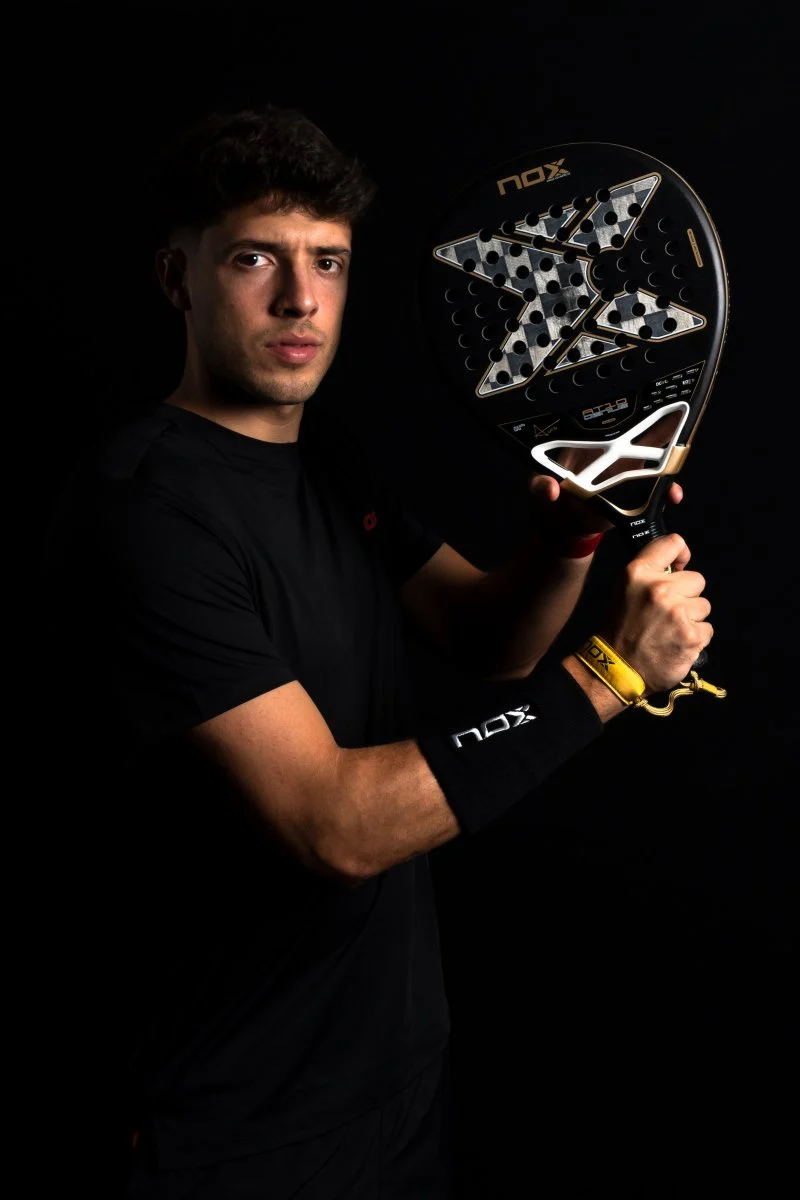 NOX AT10 Luxury Genius 18K Alum 2026 Padel Racket - Agustín Tapia