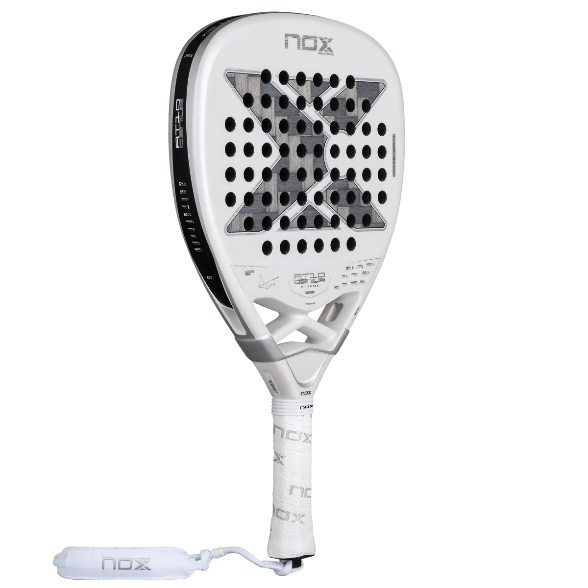 NOX AT10 Luxury Genius Attack 12K Alum XTREM 2026 Padel Racket - Agustín Tapia