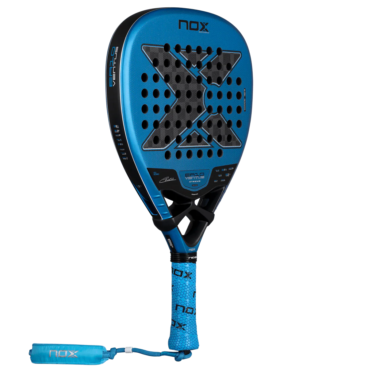 NOX EA10 Ventus Attack 12K XTREM Padel Racket - Edu Alonso