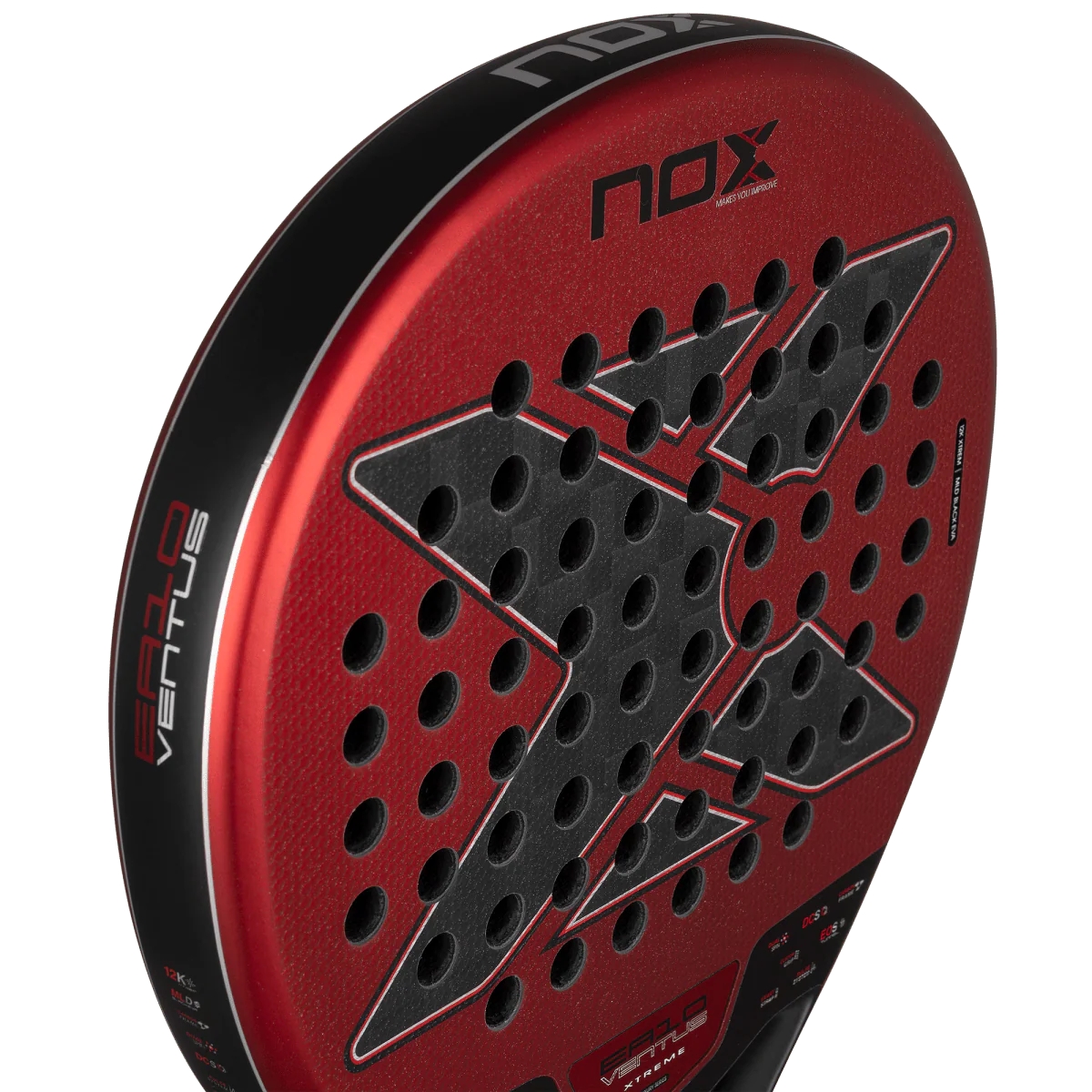 NOX EA10 Ventus Hybrid 12K XTREM Padel Racket - Edu Alonso