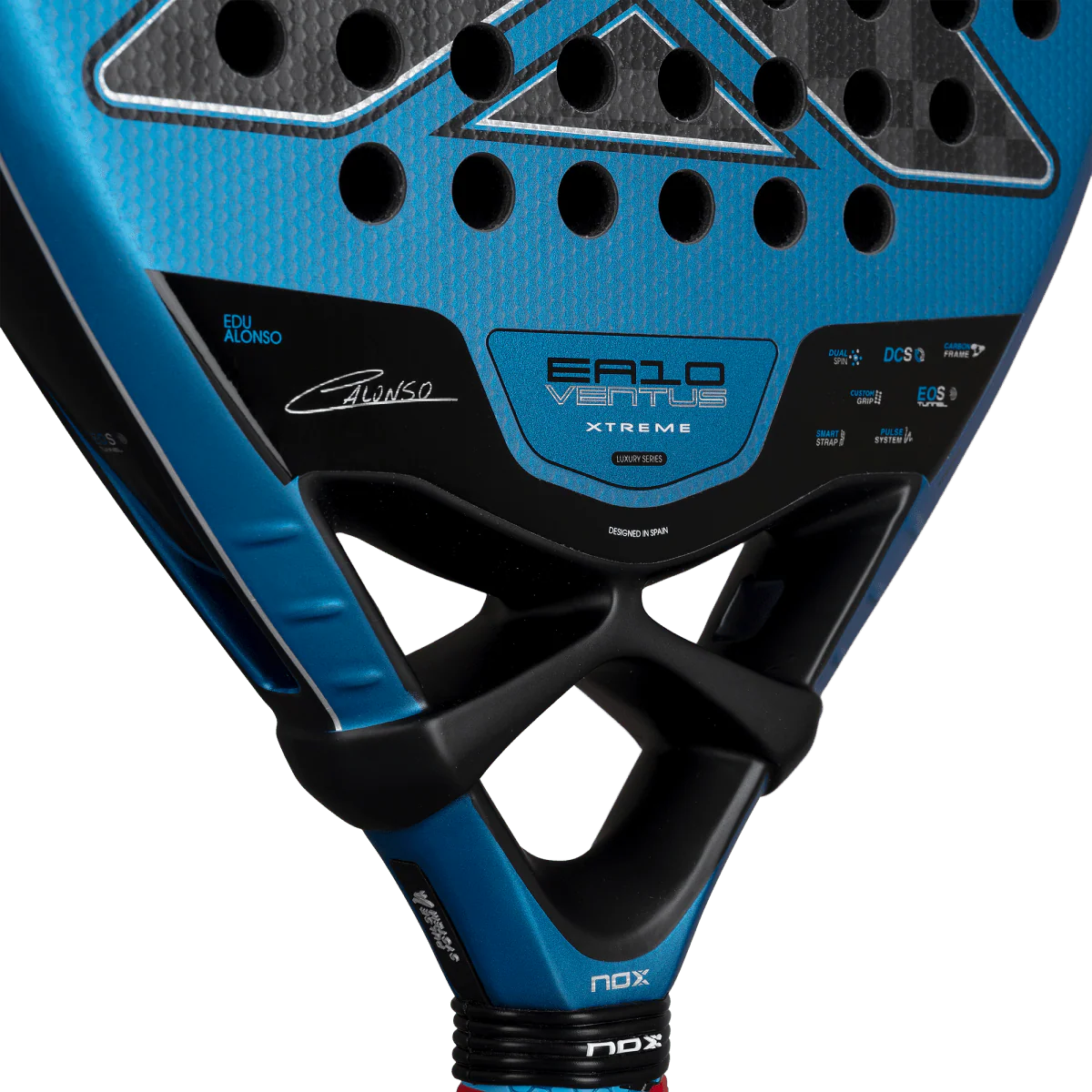 NOX EA10 Ventus Attack 12K XTREM Padel Racket - Edu Alonso