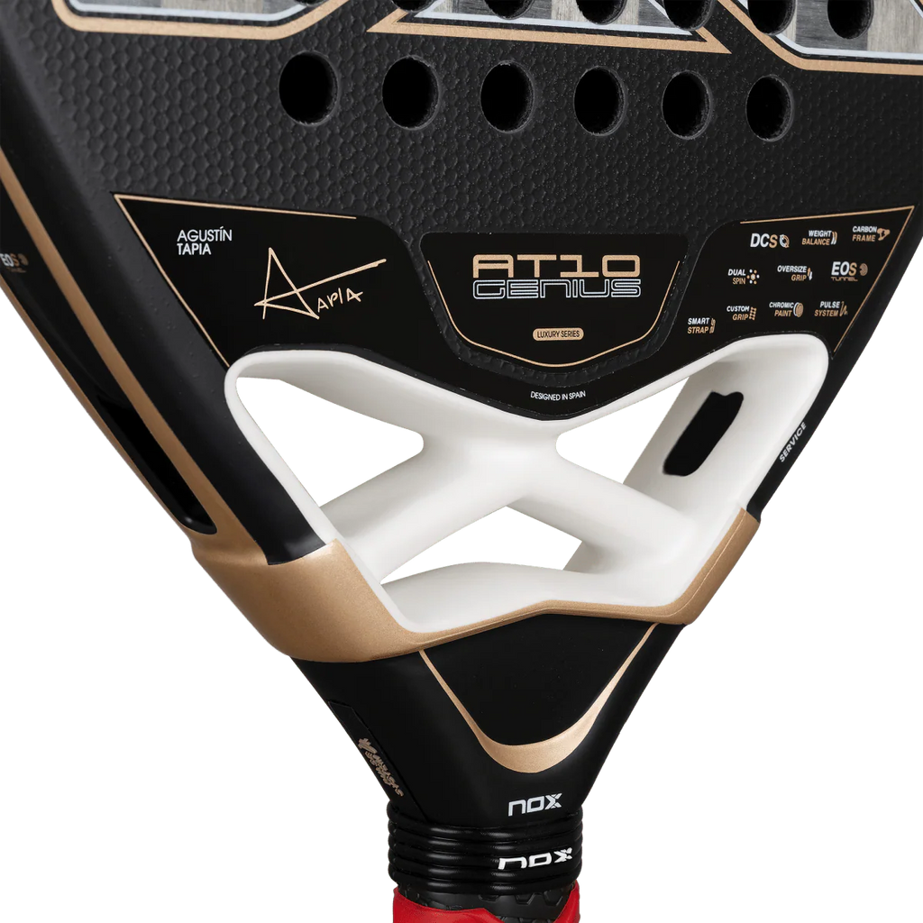 NOX AT10 Luxury Genius 18K Alum 2026 Padel Racket - Agustín Tapia
