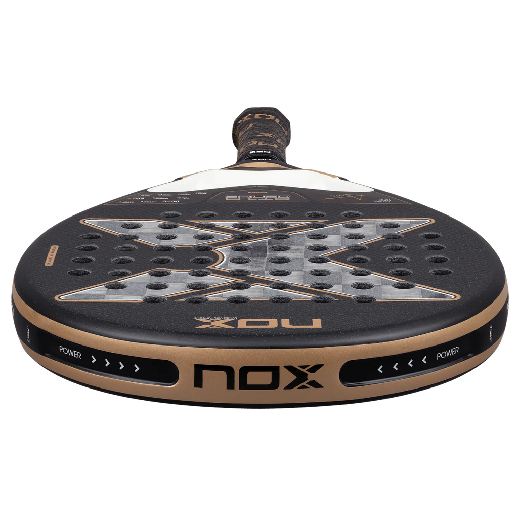 NOX AT10 Luxury Genius 18K Alum 2026 Padel Racket - Agustín Tapia