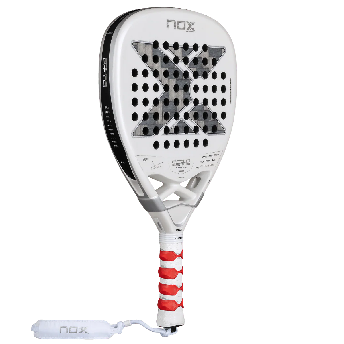 NOX AT10 Luxury Genius Attack 12K Alum XTREM 2026 Padel Racket - Agustín Tapia