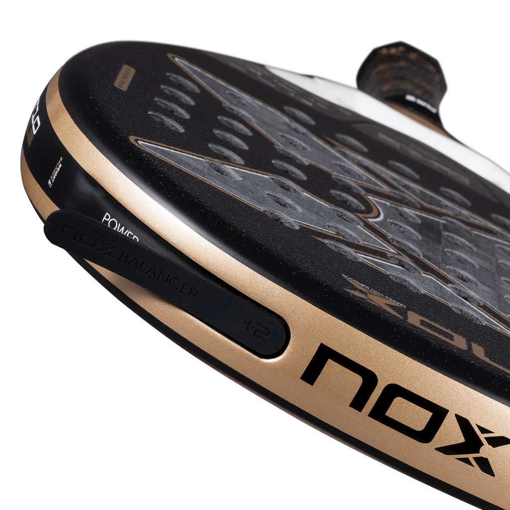 NOX AT10 Luxury Genius 18K Alum 2026 Padel Racket - Agustín Tapia