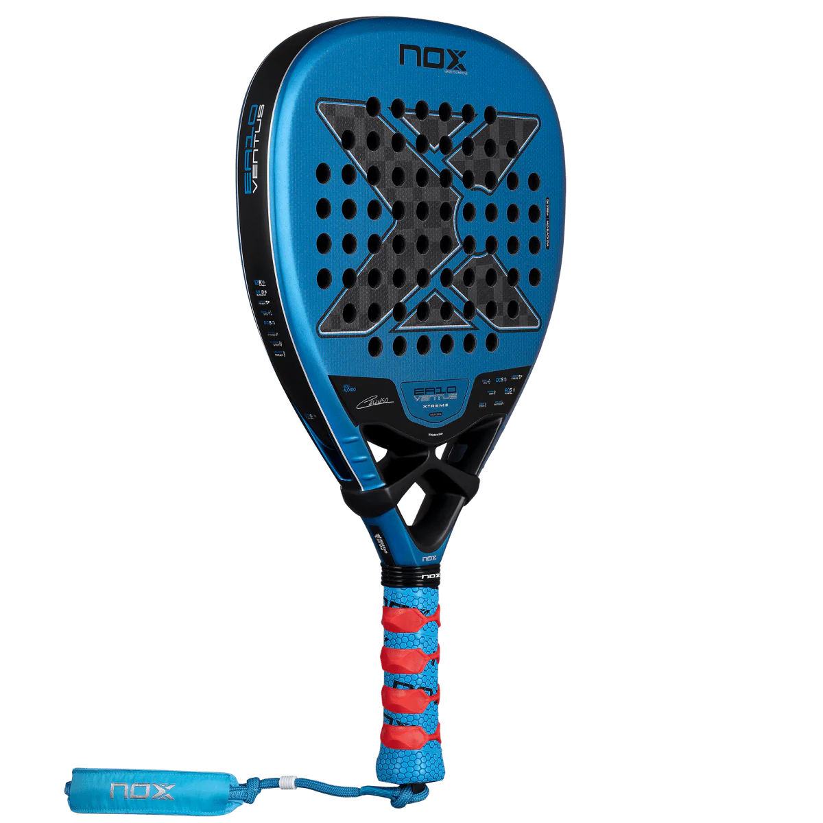NOX EA10 Ventus Attack 12K XTREM Padel Racket - Edu Alonso
