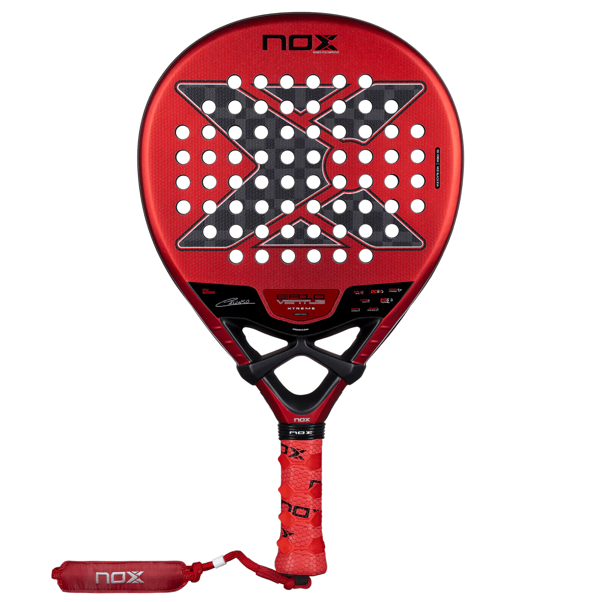 NOX EA10 Ventus Hybrid 12K XTREM Padel Racket - Edu Alonso