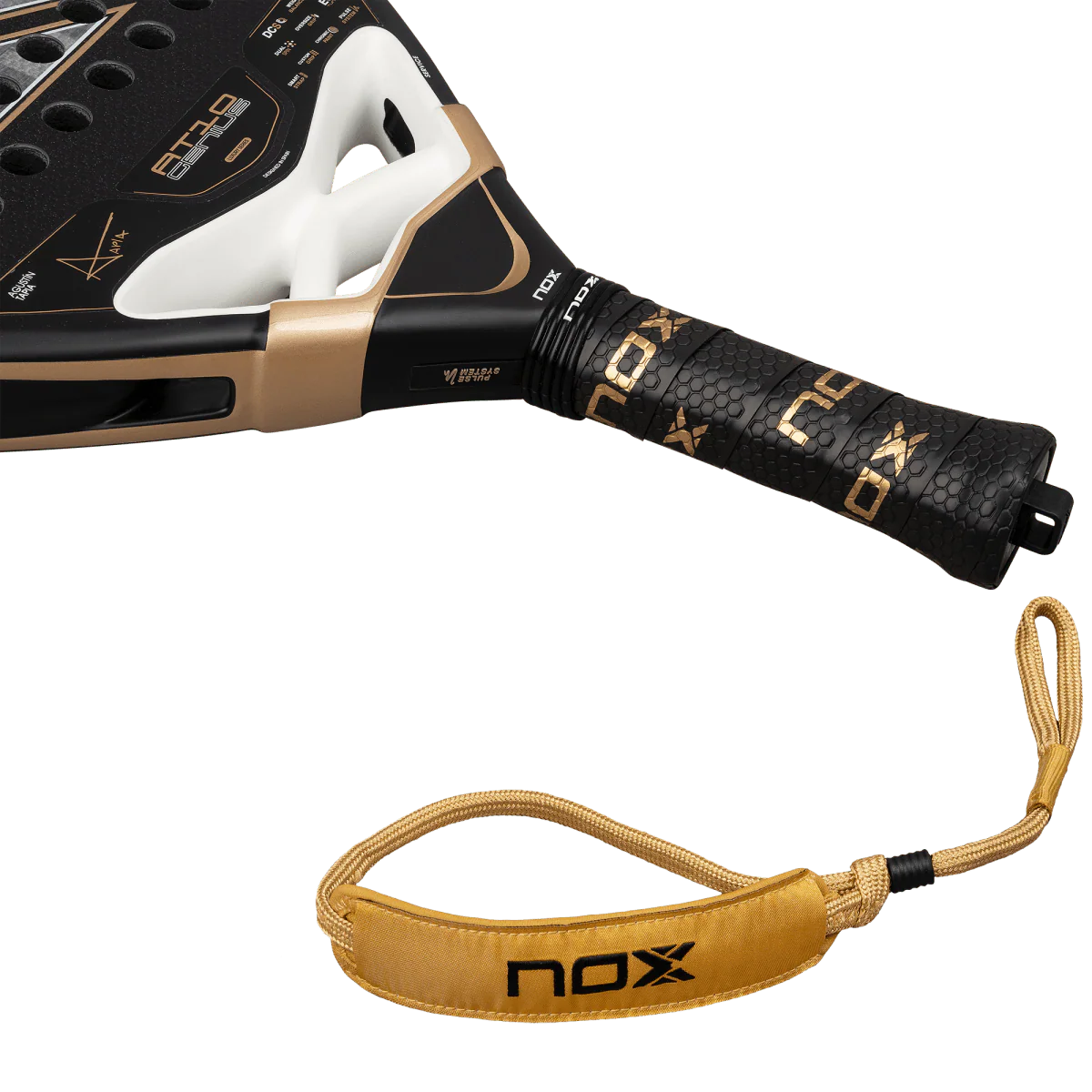 NOX AT10 Luxury Genius 18K Alum 2026 Padel Racket - Agustín Tapia