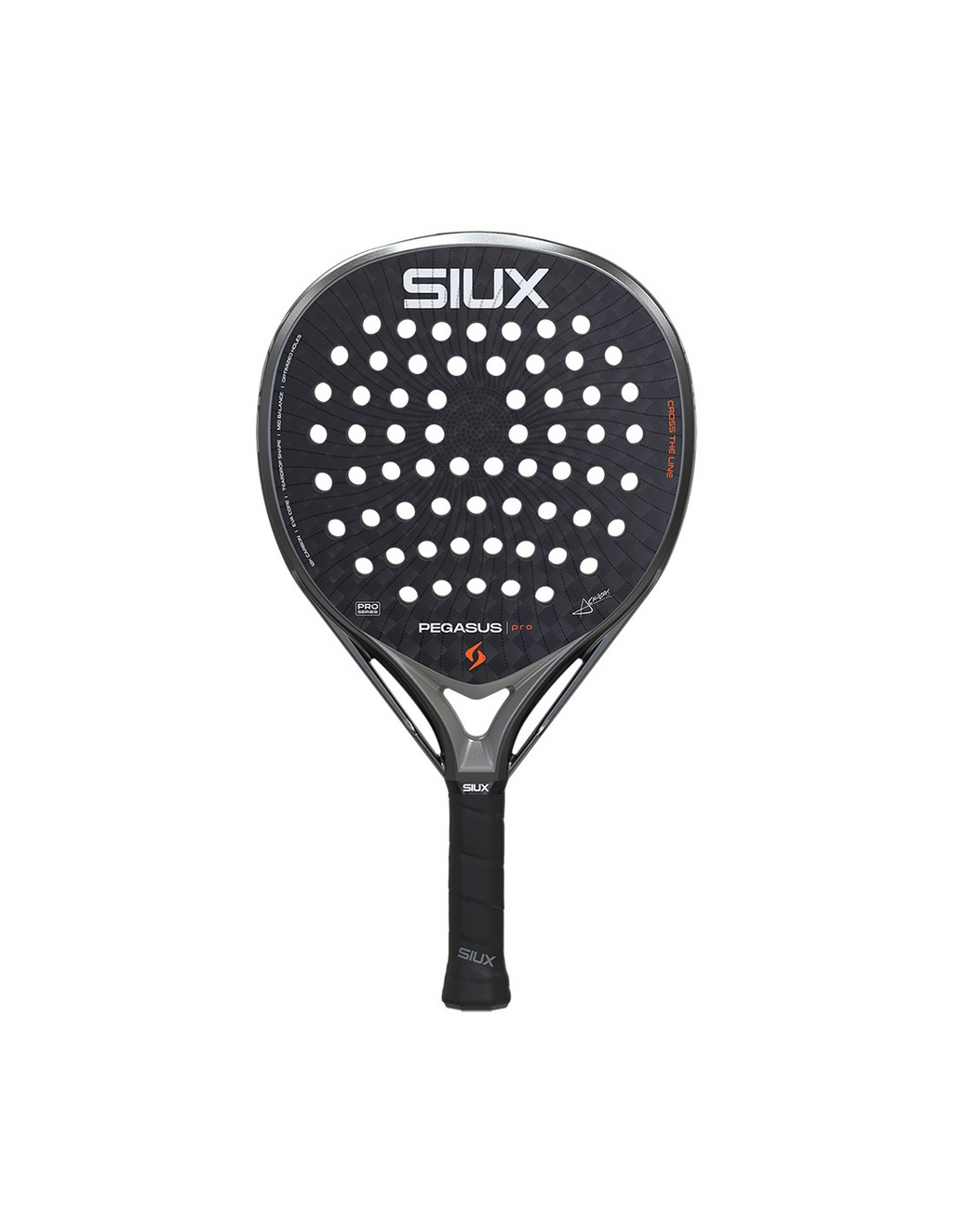 Siux Pegasus Pro 2026 Storm Grey Padel Racket