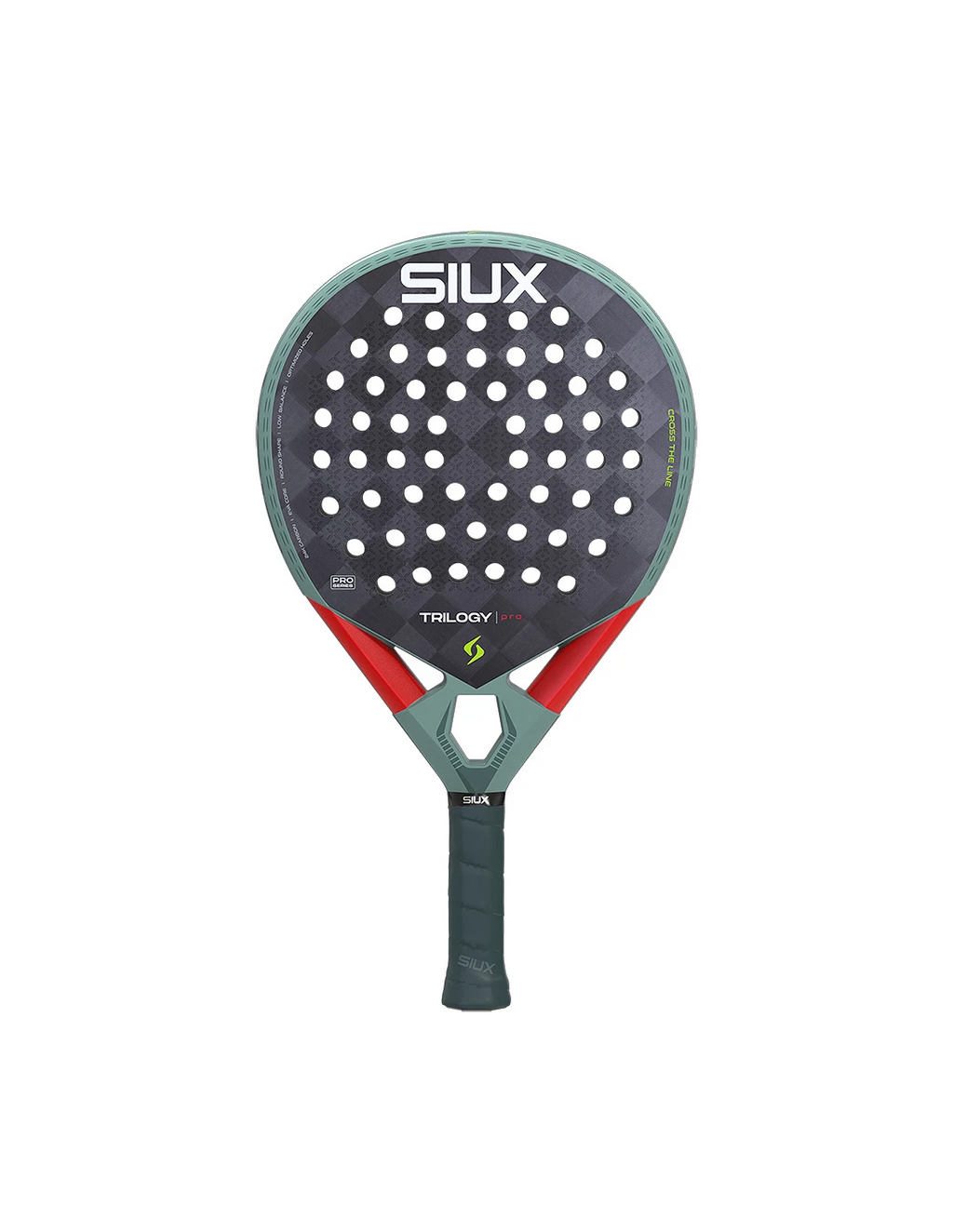 Siux Trilogy Pro 2026 Ash Green Padel Racket