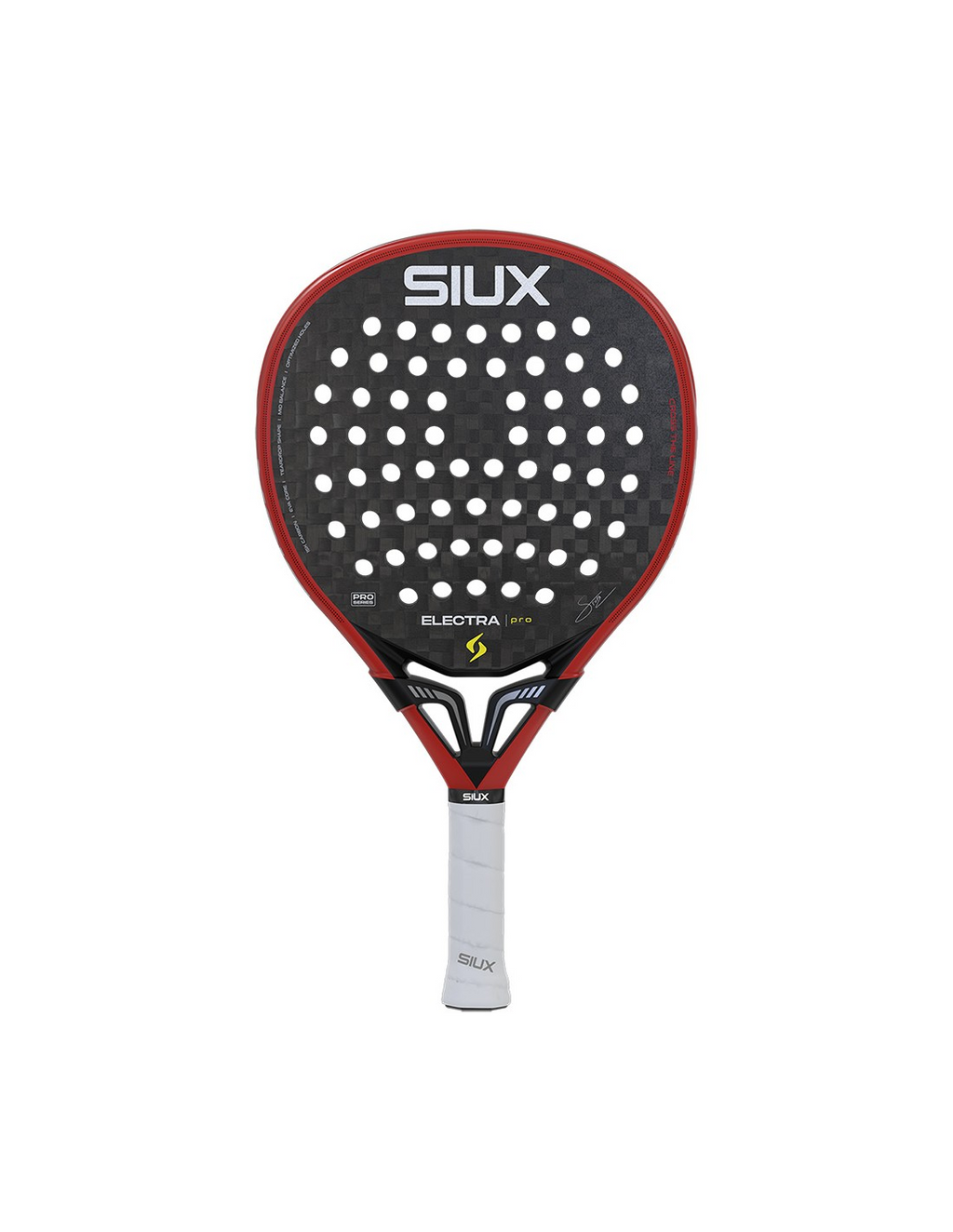 Siux Electra Pro 2026 Fire Red Padel Racket