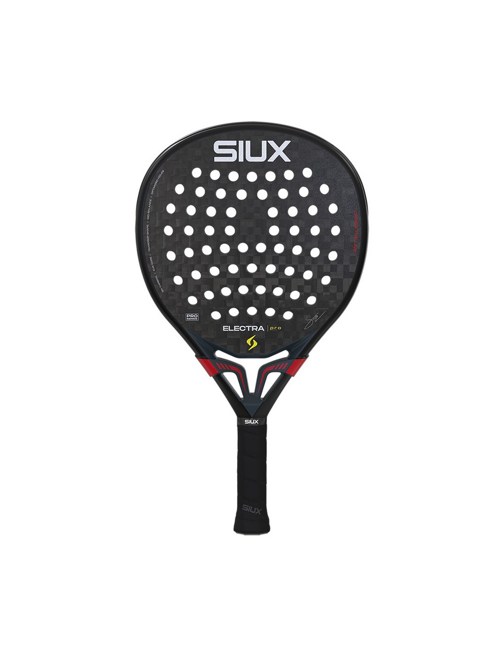 Siux Electra Pro 2026 Shadow Red Padel Racket