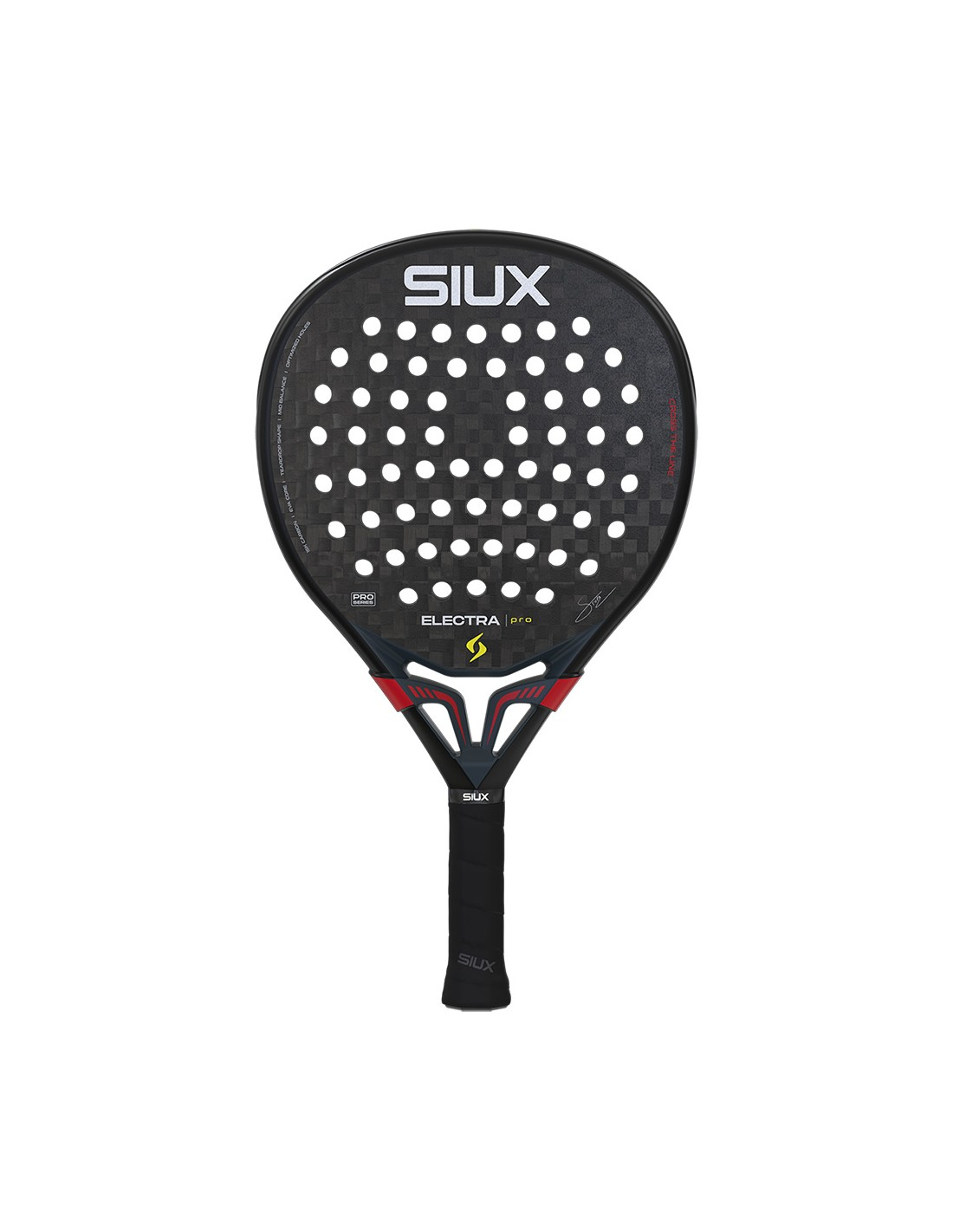 Siux Electra Pro 2026 Shadow Red Padel Racket