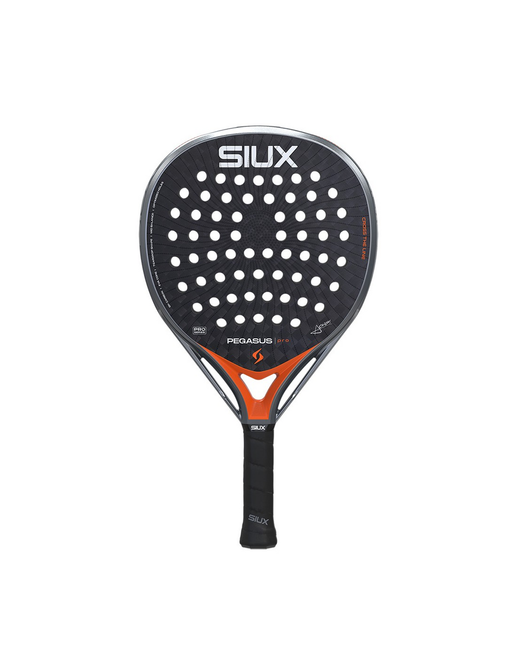 Siux Pegasus Pro 2026 Lava Orange Padel Racket