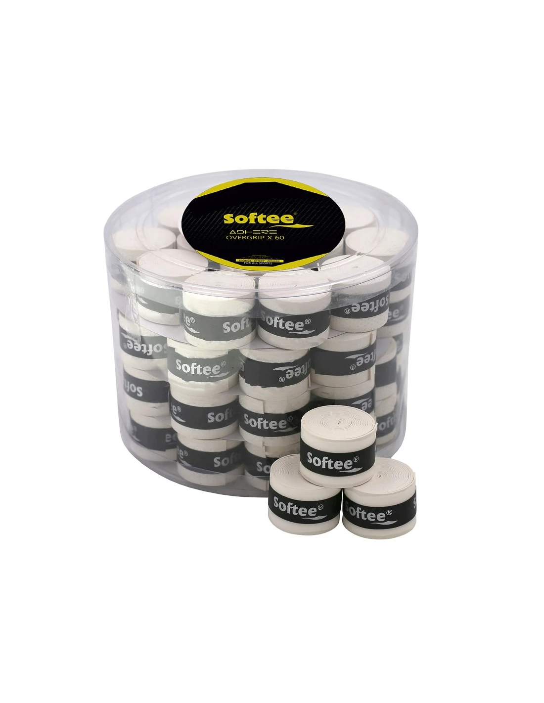 Softee White Overgrips Padel Grips x 60