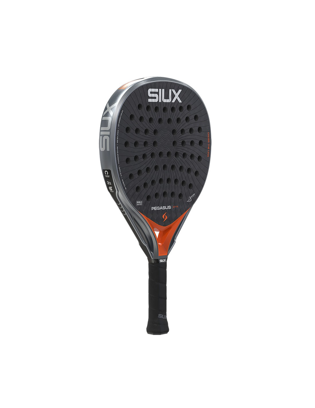 Siux Pegasus Pro 2026 Lava Orange Padel Racket