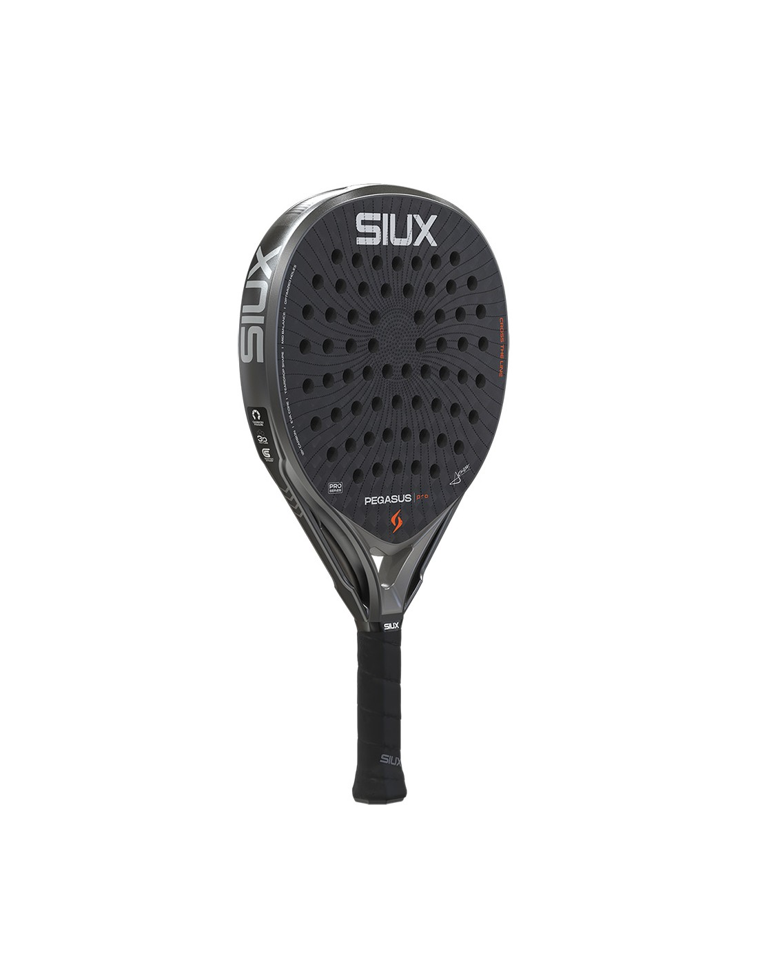 Siux Pegasus Pro 2026 Storm Grey Padel Racket