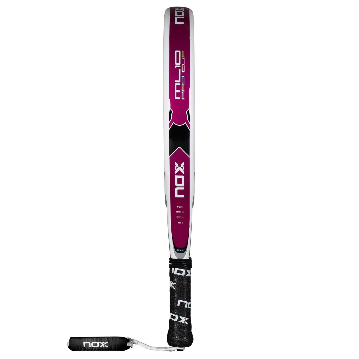 NOX ML10 PRO CUP SILVER Padel Racket - Miguel Lamperti