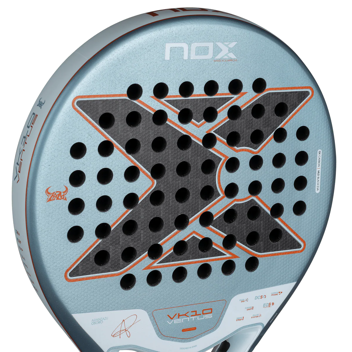 NOX VK10 Ventus Control 12K Padel Racket - Aranzazu Osoro
