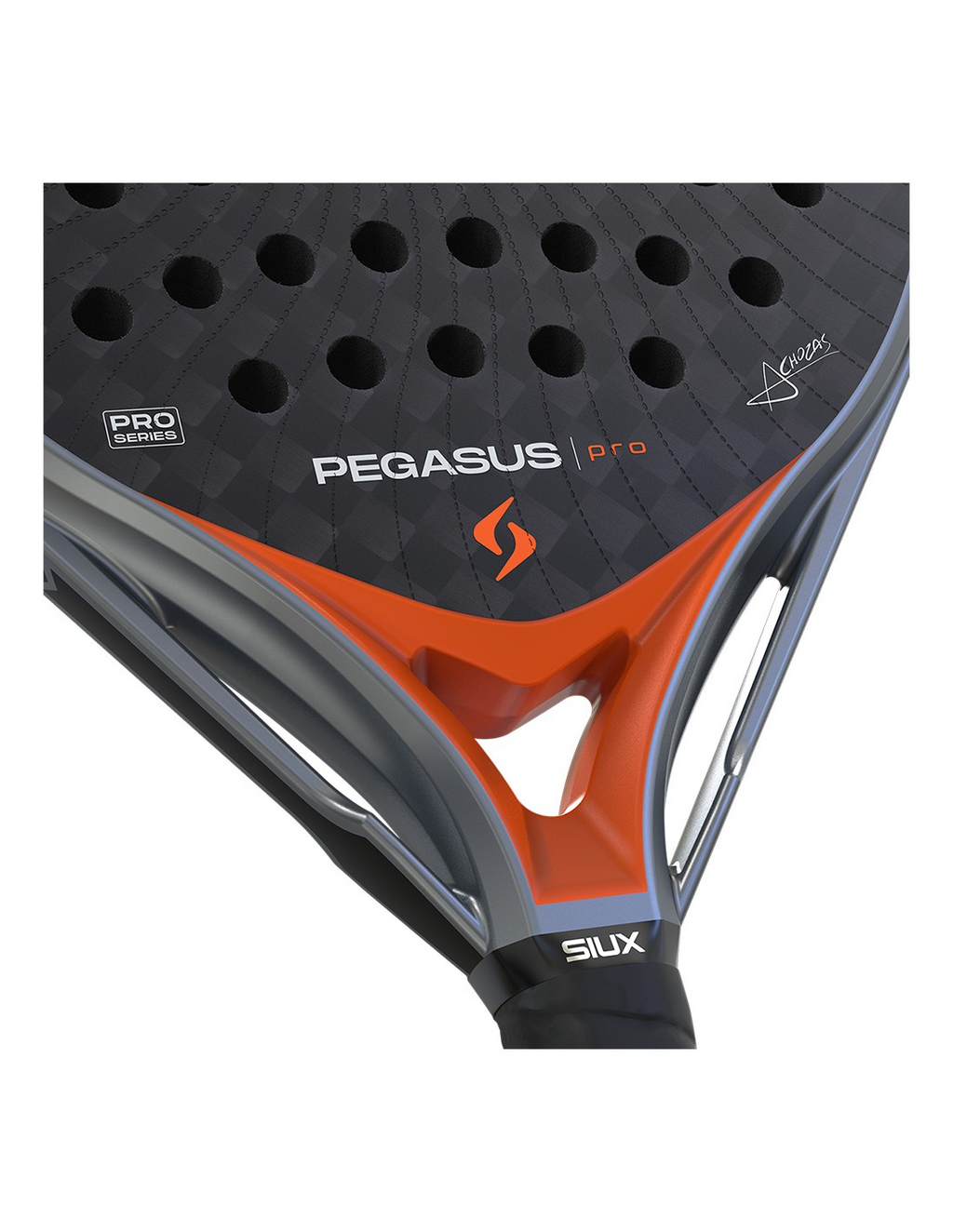 Siux Pegasus Pro 2026 Lava Orange Padel Racket