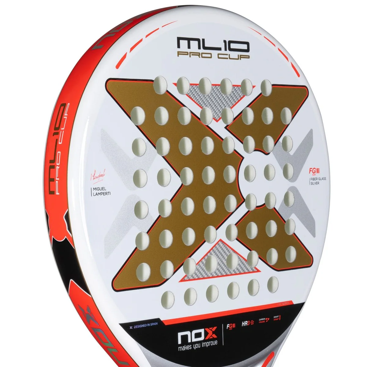 NOX ML10 PRO CUP COORP Padel Racket - Miguel Lamperti