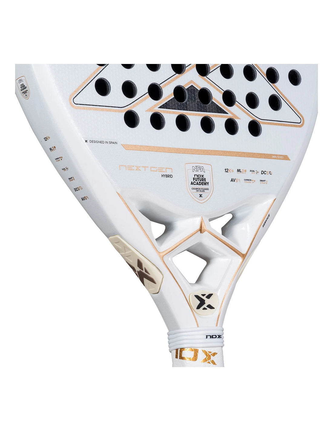 NOX Nextgen Pro Hybrid 12K NFA Series Padel Racket
