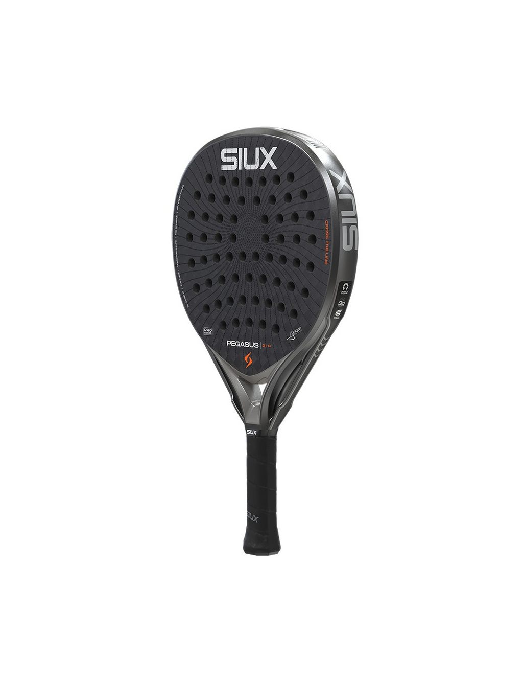 Siux Pegasus Pro 2026 Storm Grey Padel Racket