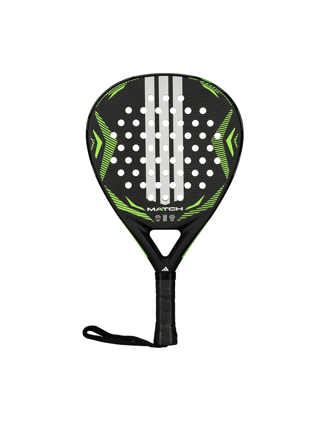 Adidas Match Black/Green 2026 Padel Racket - Playing Padel
