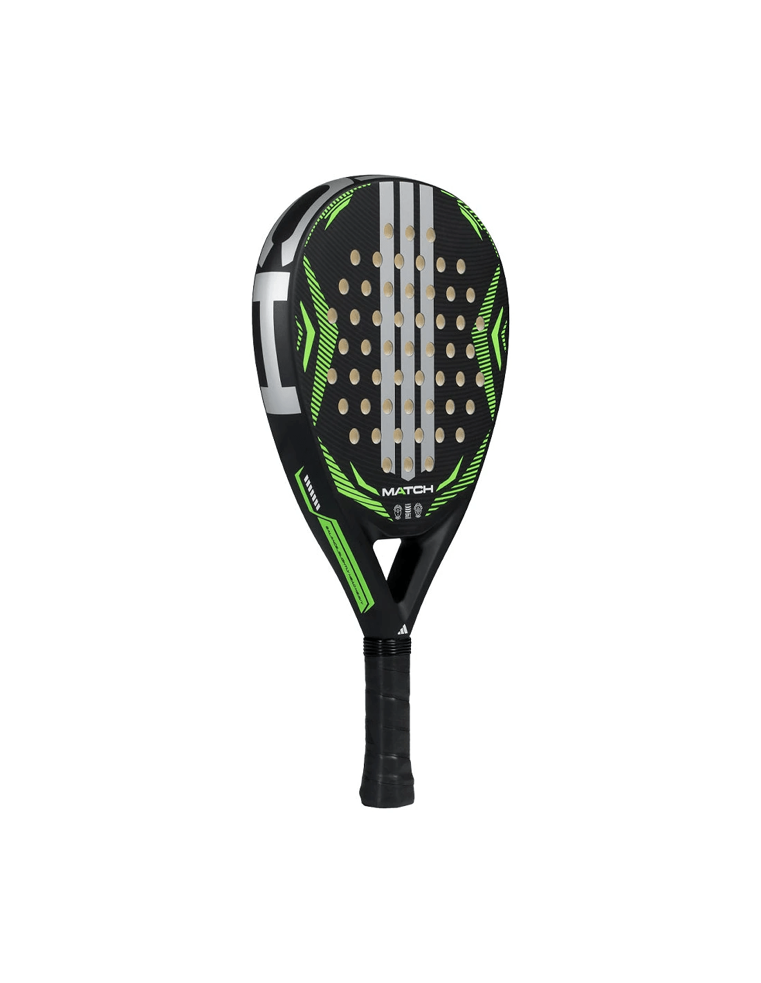 Adidas Match Black/Green 2026 Padel Racket - Playing Padel