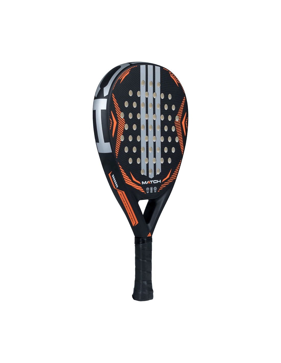 Adidas Match Black/Orange 2026 Padel Racket - Playing Padel