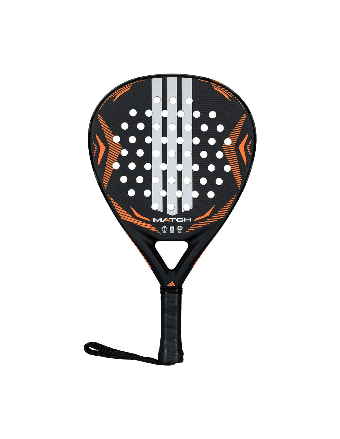 Adidas Match Black/Orange 2026 Padel Racket - Playing Padel