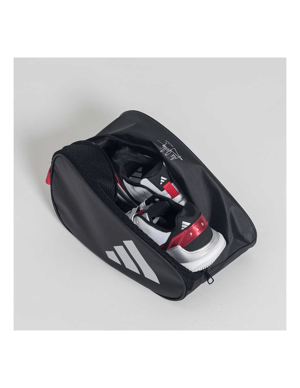 Adidas Shoe Bag Black/Red 3.4 - Ale Galán - Playing Padel