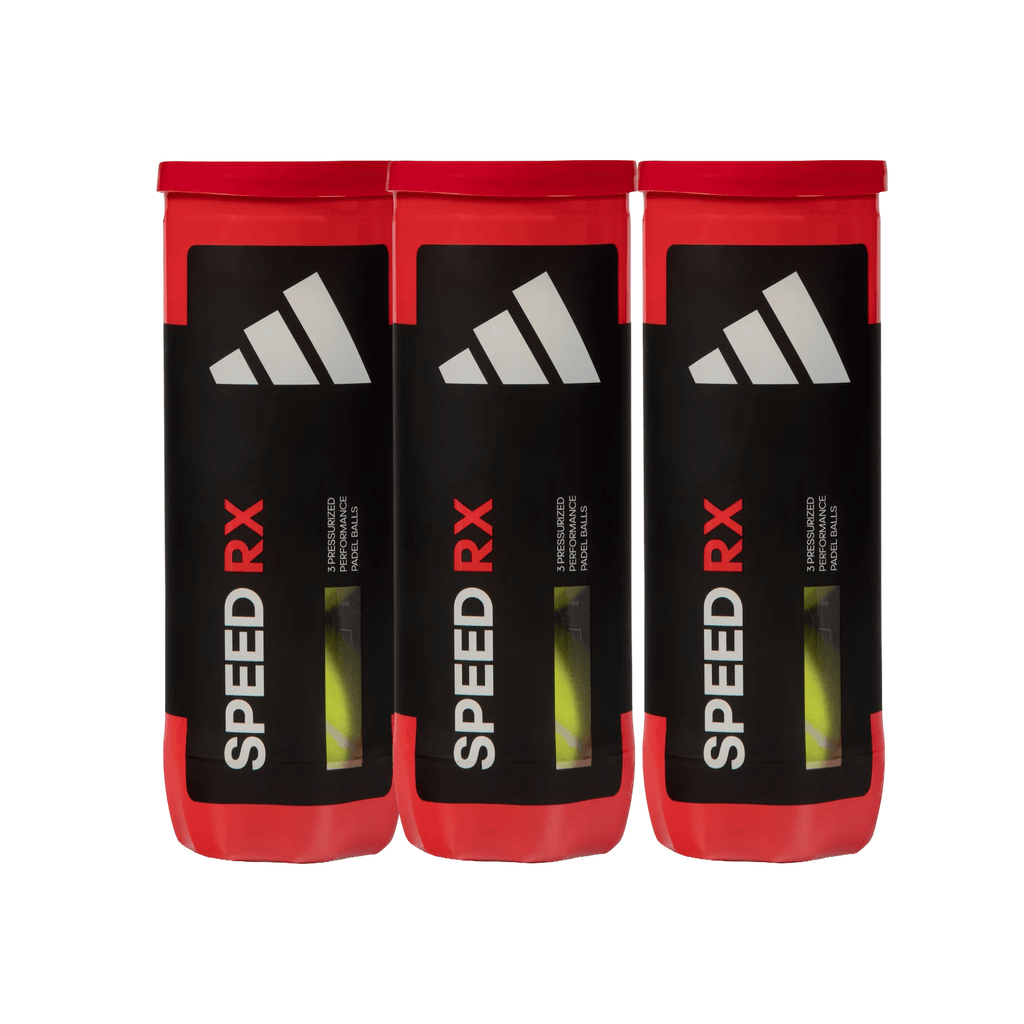 Adidas Speed Rx (9 Padel Balls 3 x 3) - Playing Padel