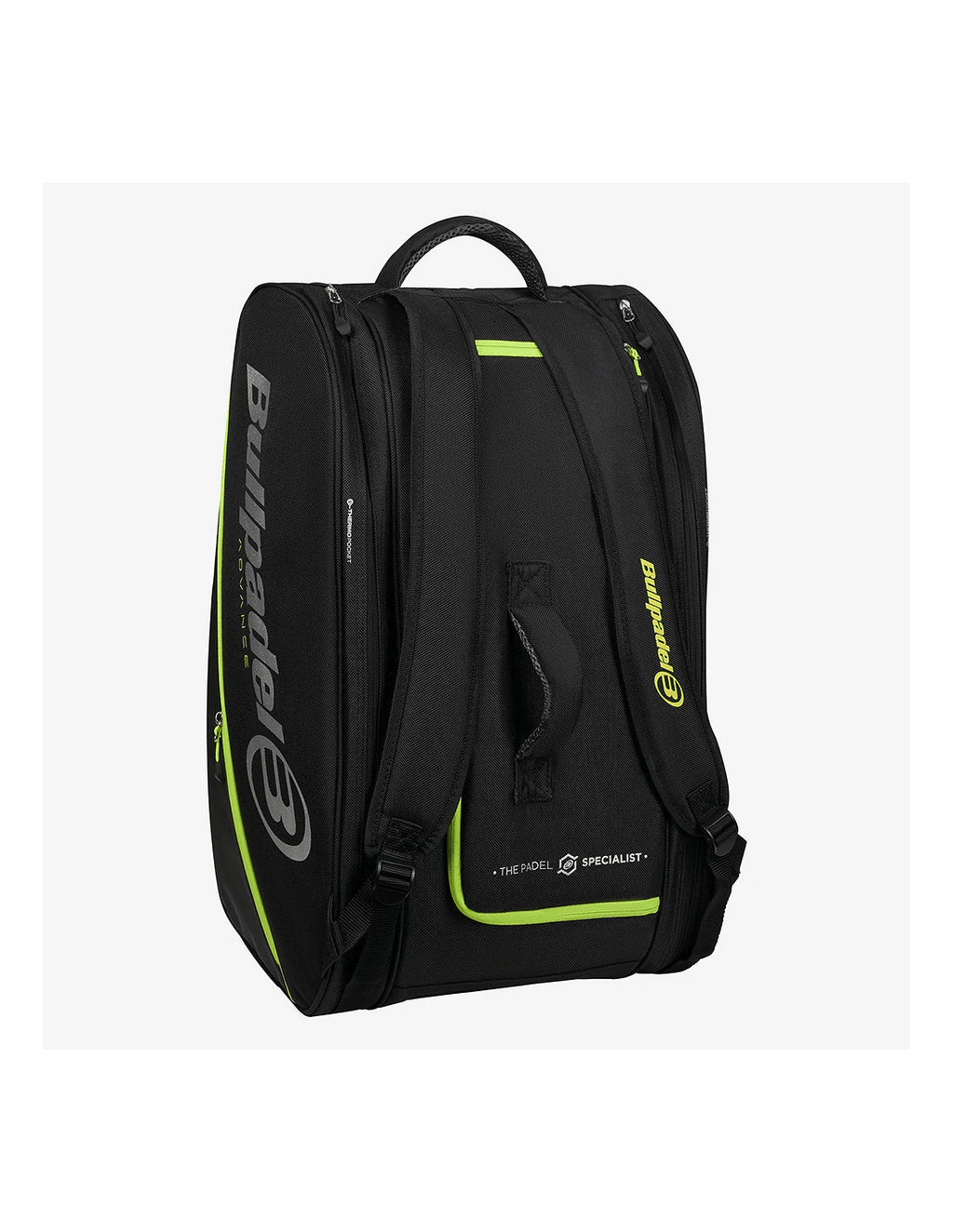 Bullpadel BPP26014 Black/Green Advance Padel Bag - Playing Padel
