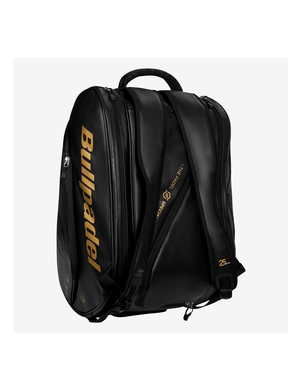 Bullpadel Flow BPP26006 Black Padel Bag - Playing Padel