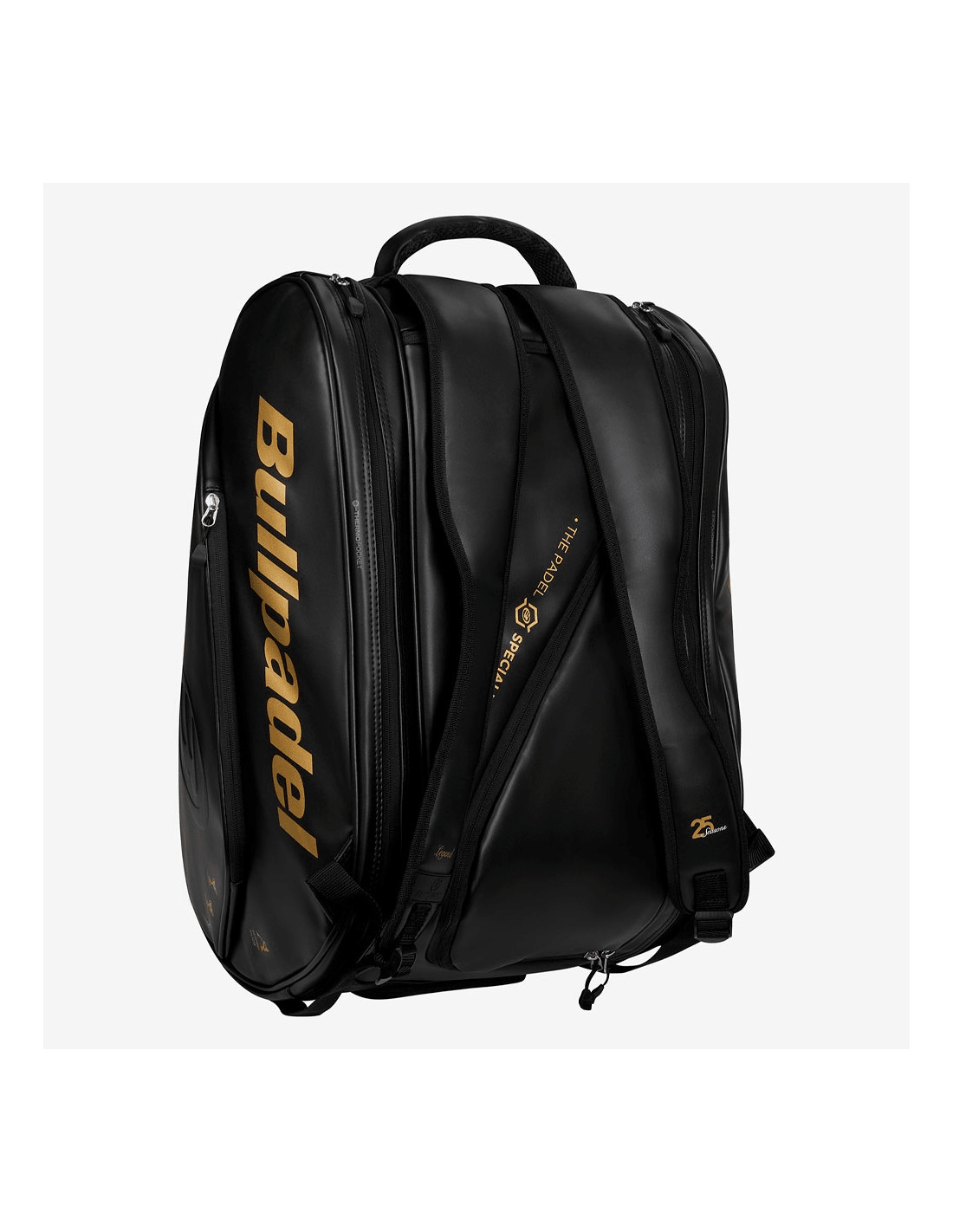 Bullpadel Flow BPP26006 Black Padel Bag - Playing Padel