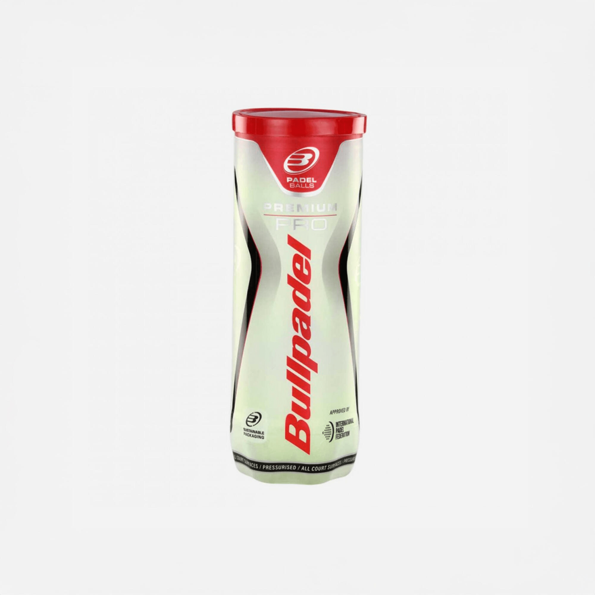 Bullpadel Premium Pro (3 Padel Balls 1 x 3) - Playing Padel