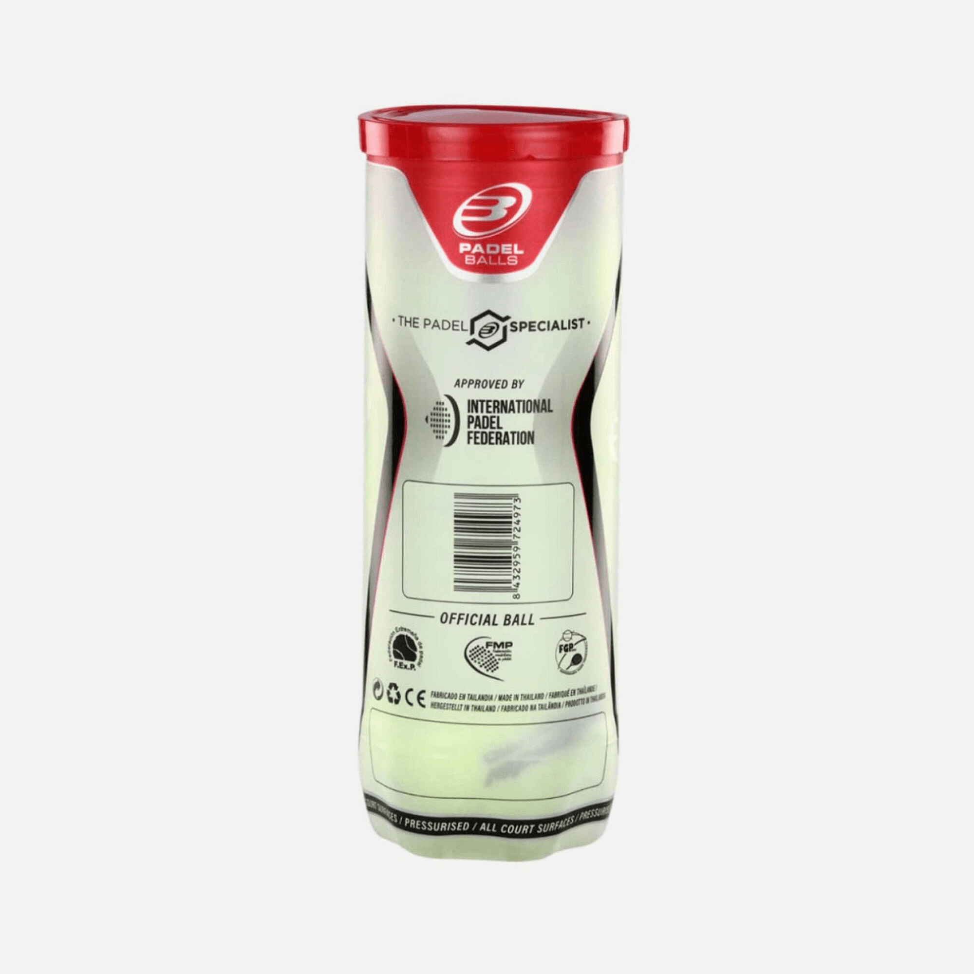 Bullpadel Premium Pro (3 Padel Balls 1 x 3) - Playing Padel