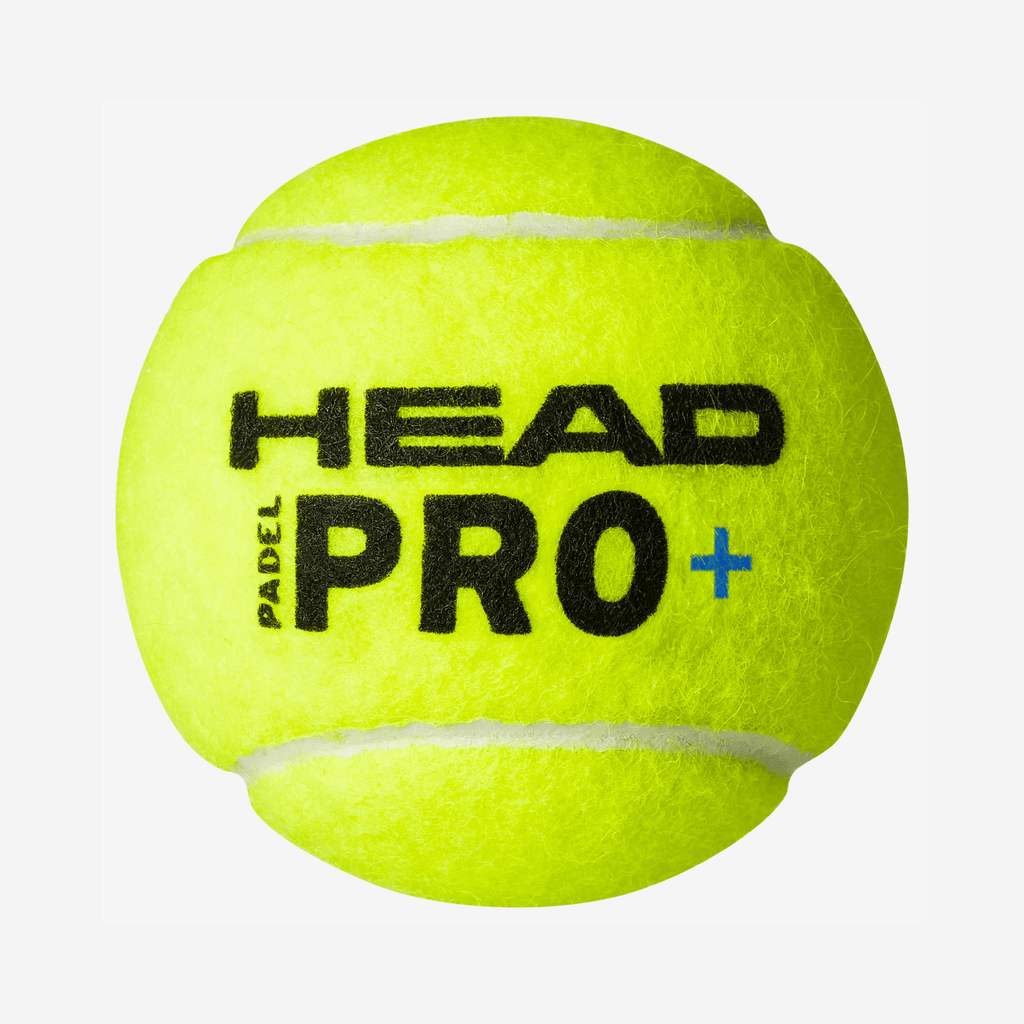 HEAD Pro + (3 Padel Balls 1 x 3) - Playing Padel