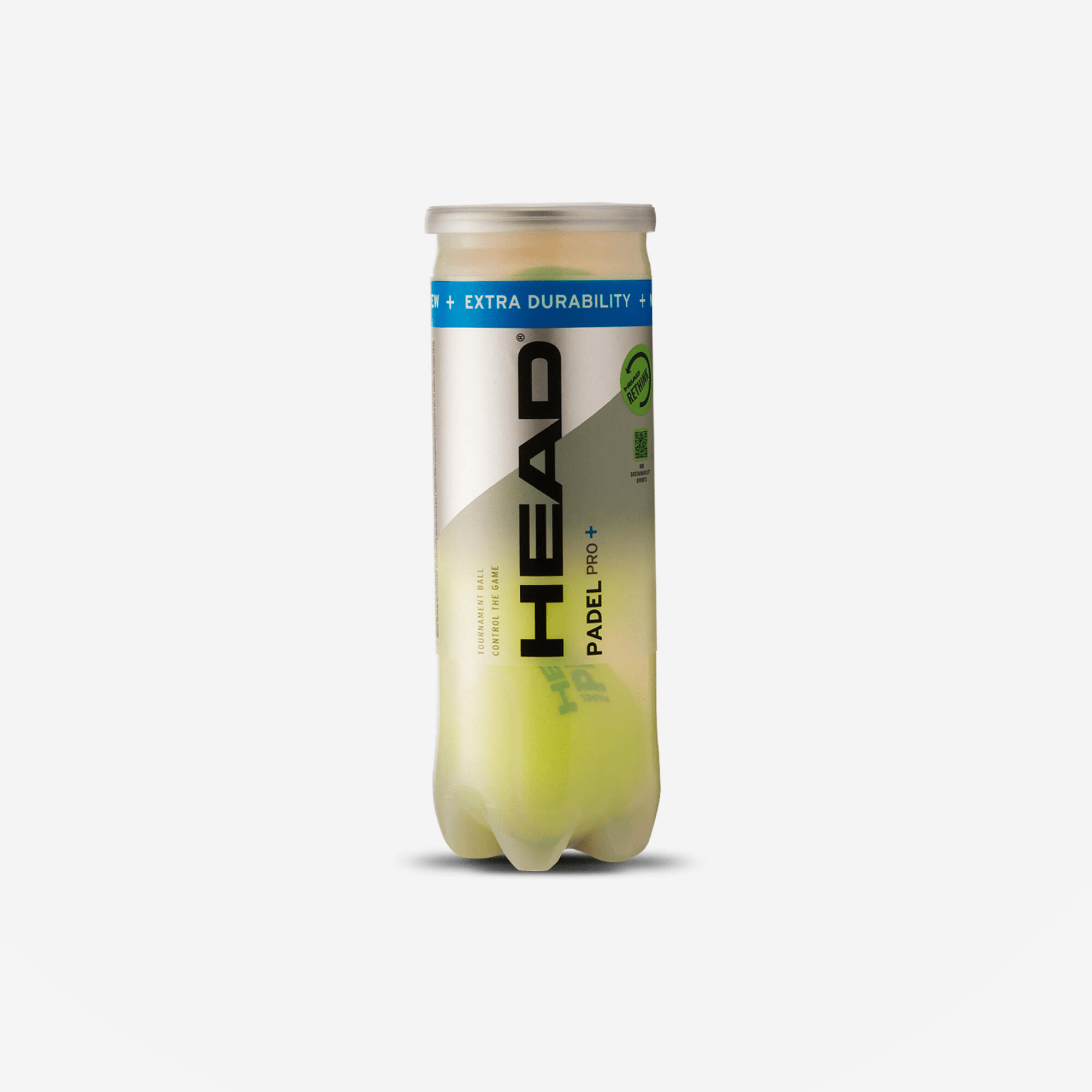 HEAD Pro + (3 Padel Balls 1 x 3) - Playing Padel