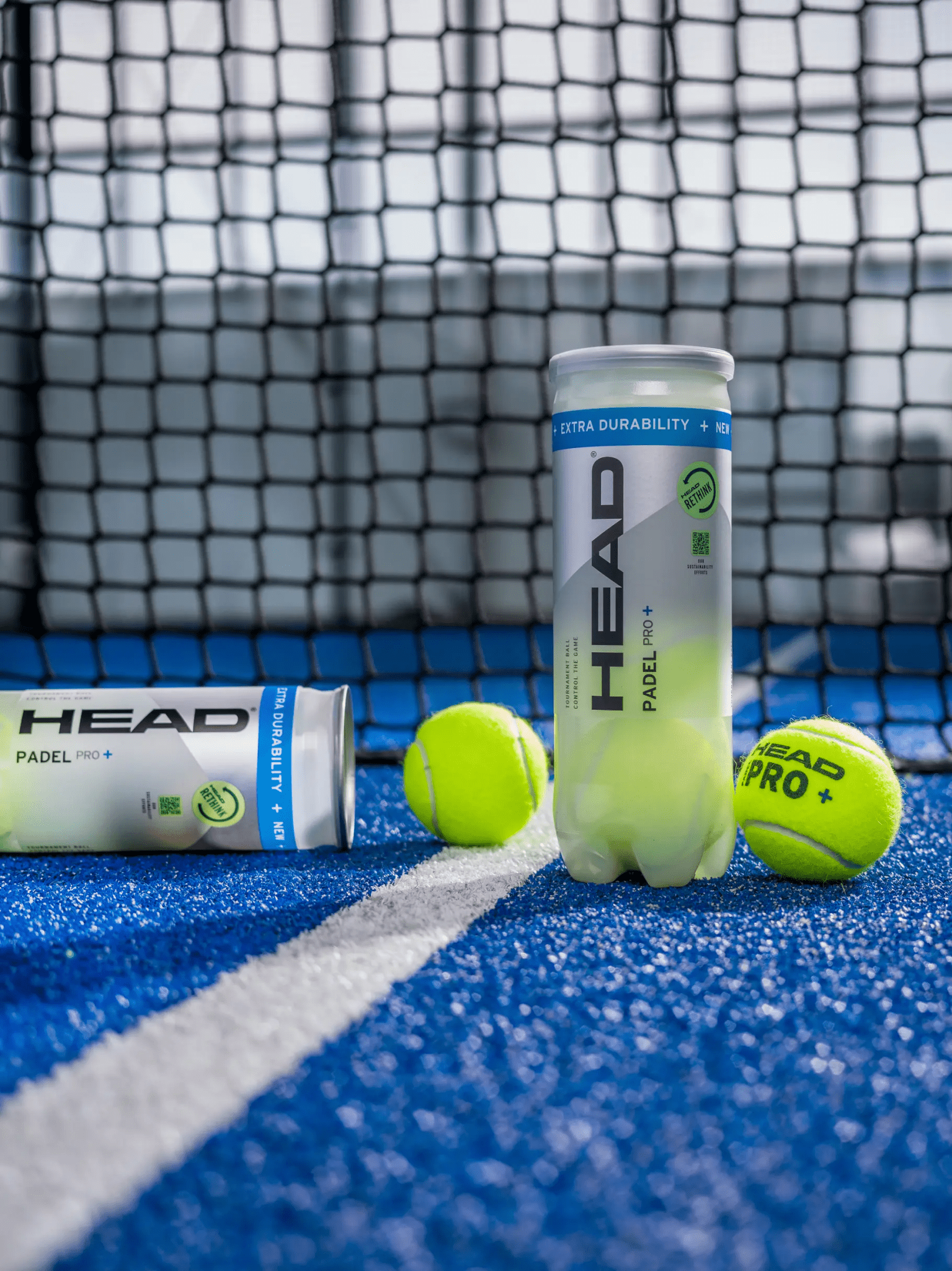 HEAD PRO + (72 Padel Balls 24 x 3) - Playing Padel