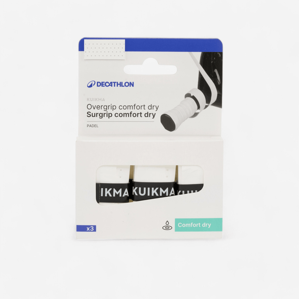 KUIKMA Comfort Dry Padel Grips x 3 - Playing Padel