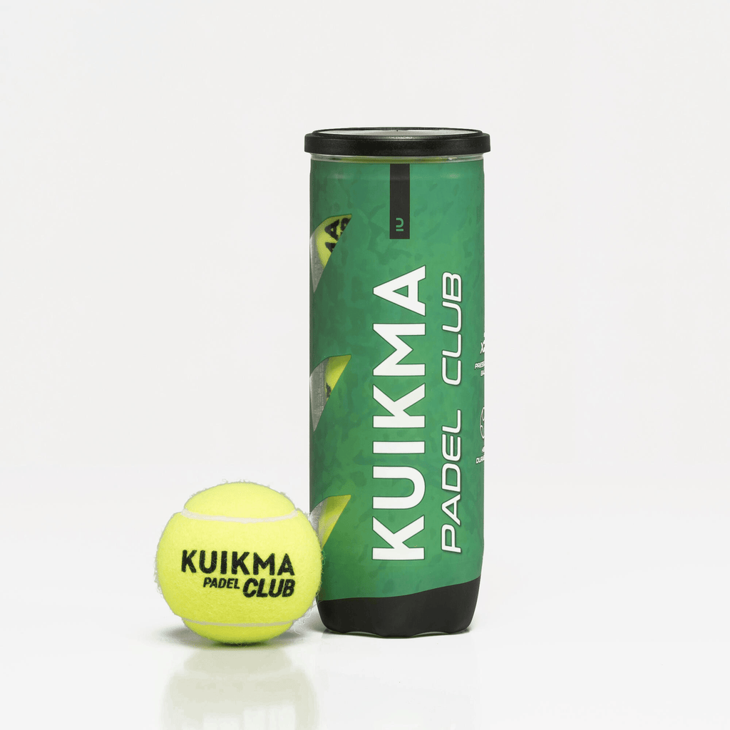 KUIKMA Padel Balls (3 Padel Balls 1 x 3) - Playing Padel