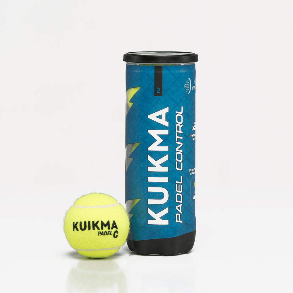 KUIKMA PB Control (3 Padel Balls 1 x 3) - Playing Padel