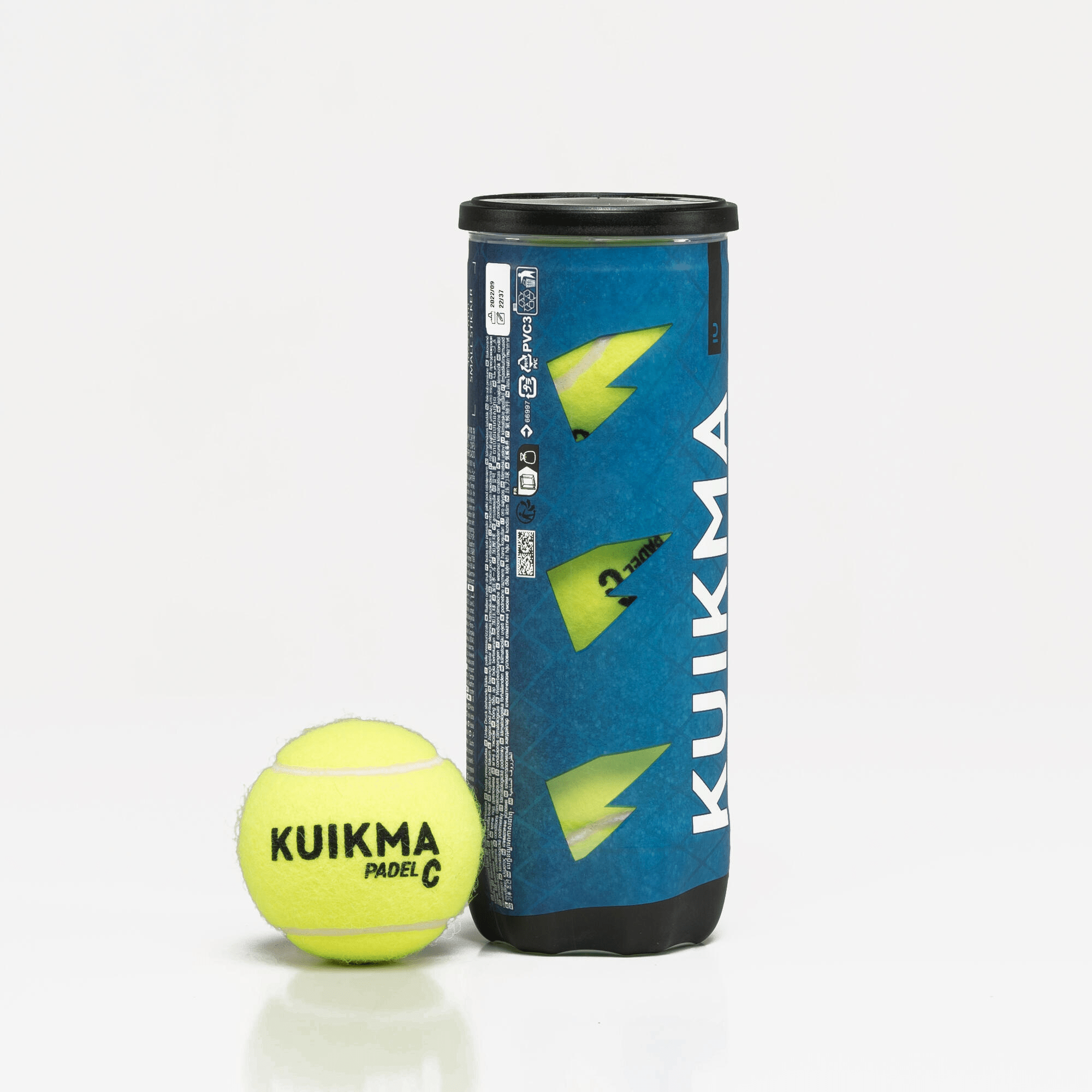 KUIKMA PB Control (3 Padel Balls 1 x 3) - Playing Padel