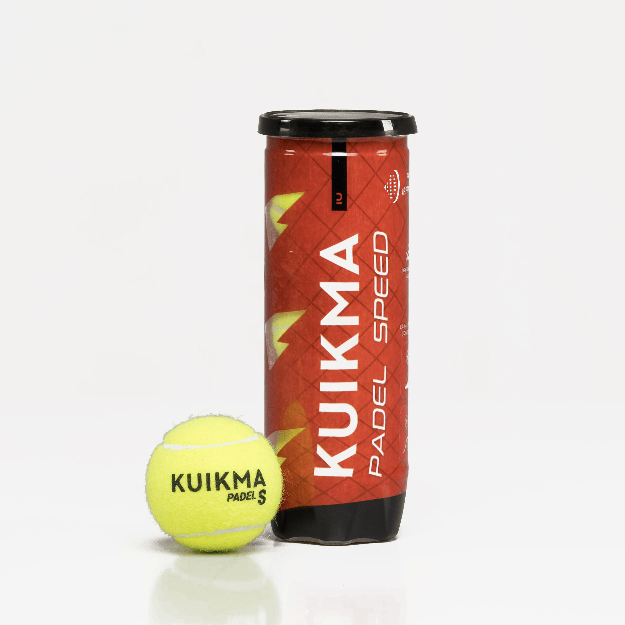 KUIKMA PB Speed (3 Padel Balls 1 x 3) - Playing Padel