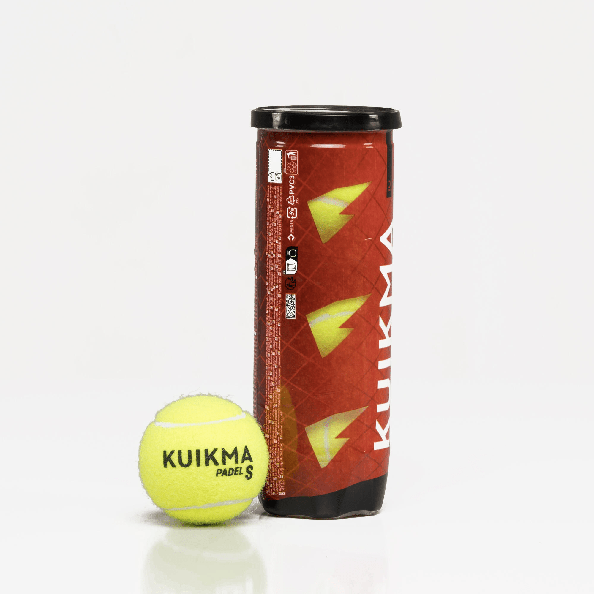 KUIKMA PB Speed (3 Padel Balls 1 x 3) - Playing Padel