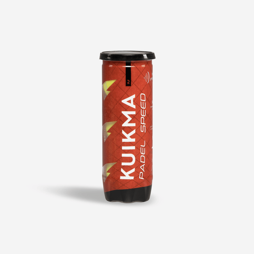 KUIKMA PB Speed (3 Padel Balls 1 x 3) - Playing Padel