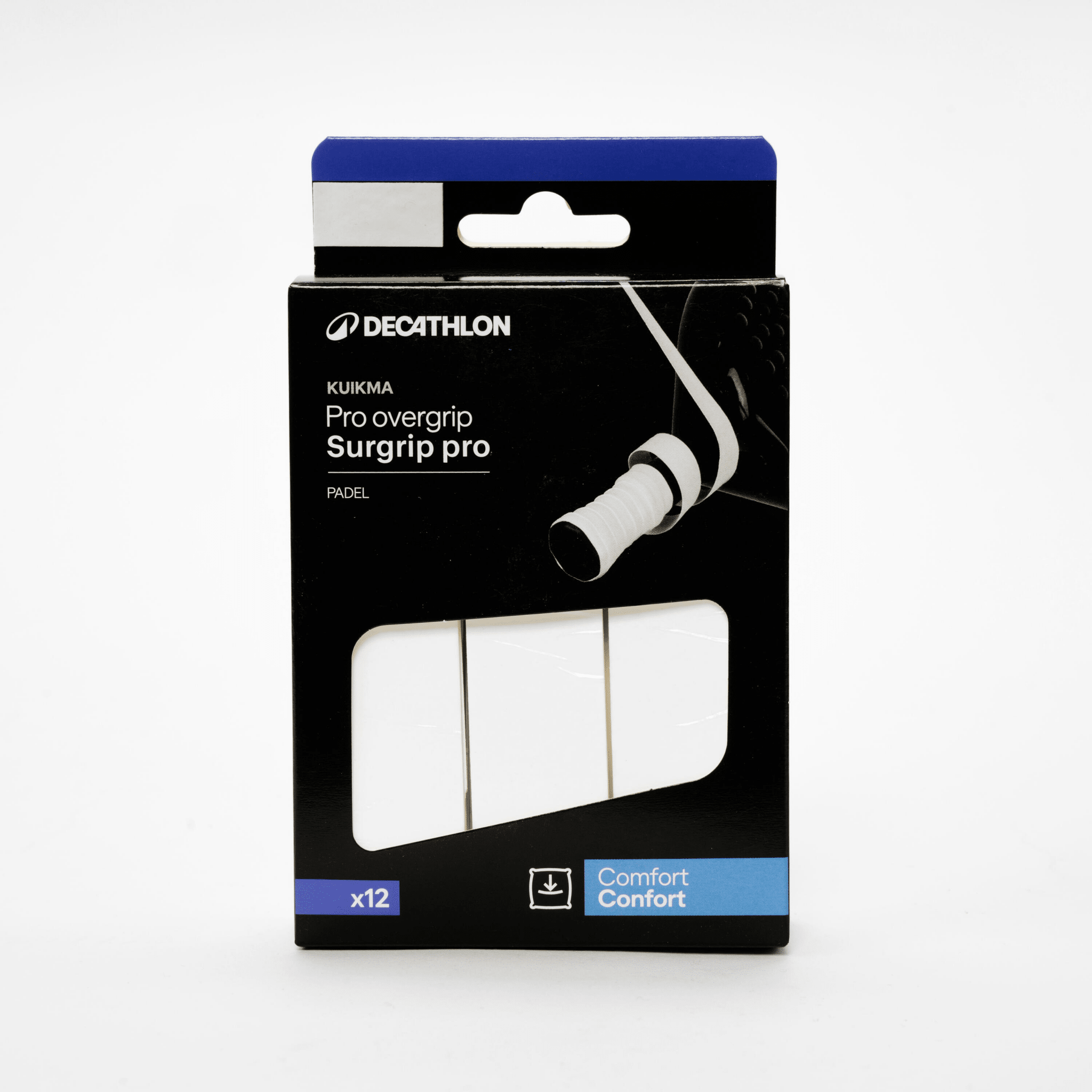 KUIKMA White Pro Padel Grips x 12 - Playing Padel